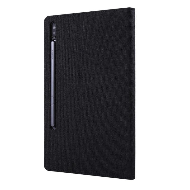 Etui Samsung Galaxy Tab S6 Sort Stof