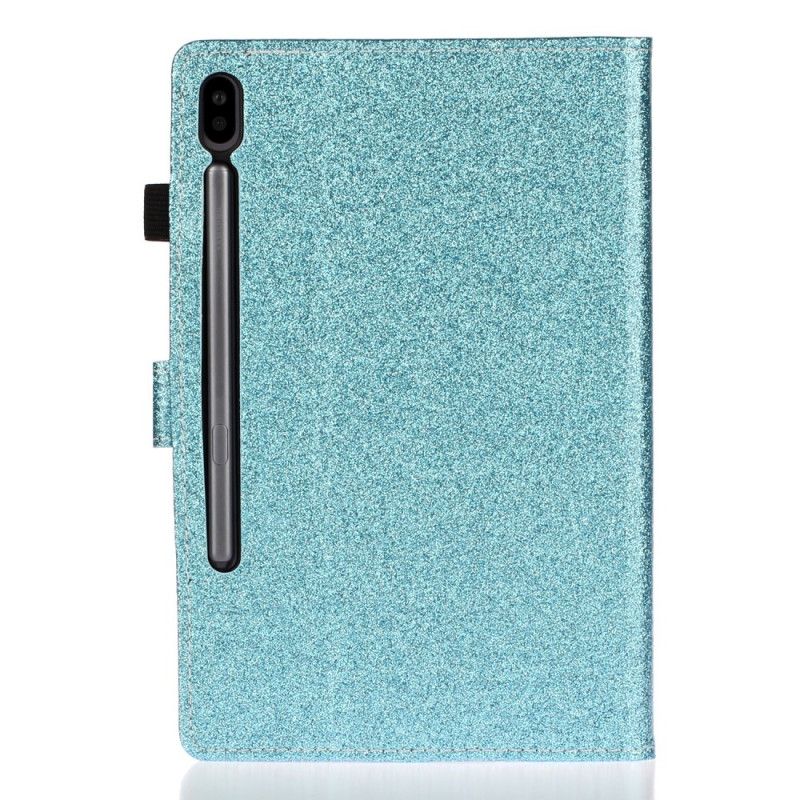 Flip Cover Samsung Galaxy Tab S6 Sort Mobilcover Pailletter