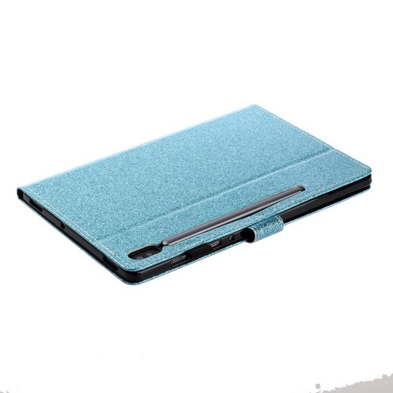 Flip Cover Samsung Galaxy Tab S6 Sort Mobilcover Pailletter