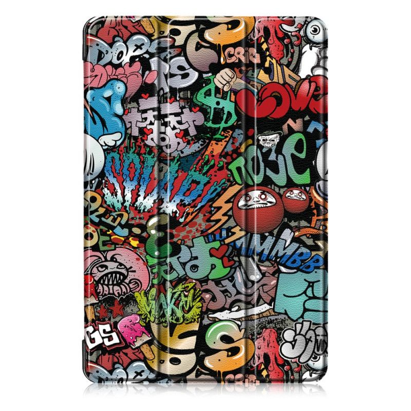 Smart Taske Samsung Galaxy Tab S6 Graffiti Blyantholder