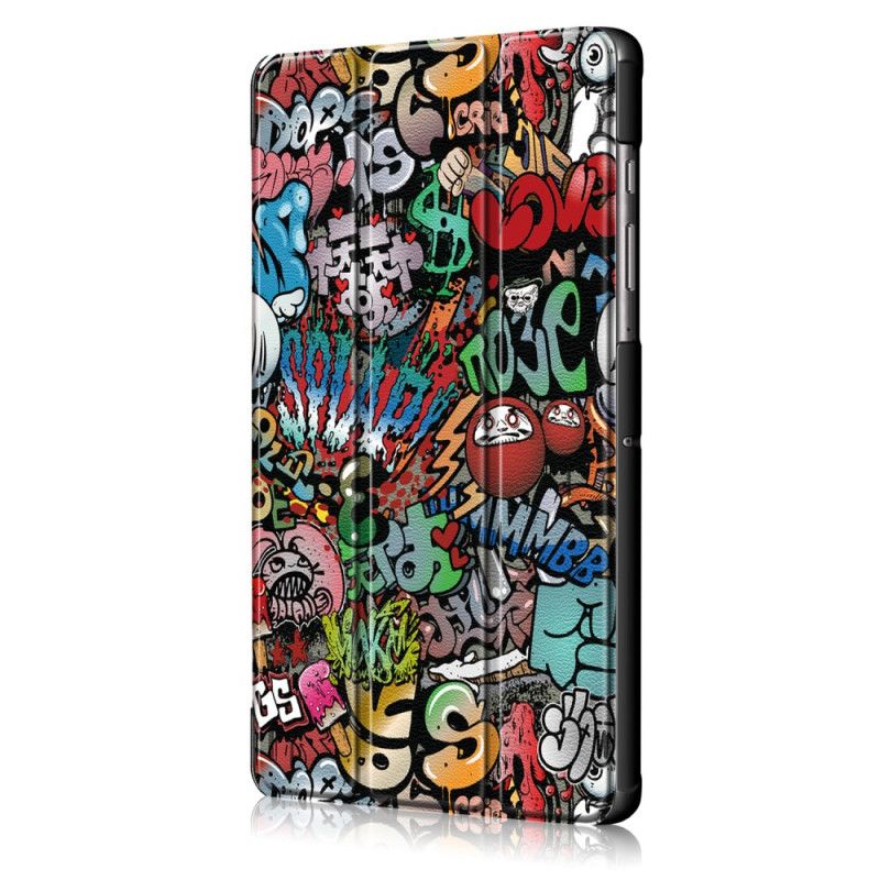 Smart Taske Samsung Galaxy Tab S6 Graffiti Blyantholder