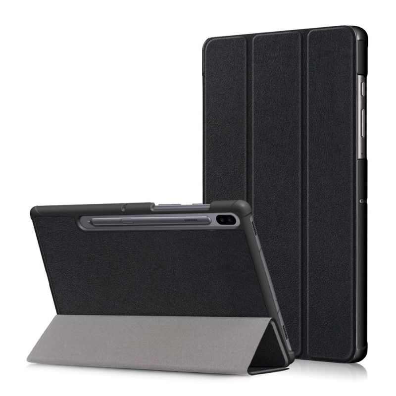 Smart Taske Samsung Galaxy Tab S6 Sort Tredobbelt Penholder