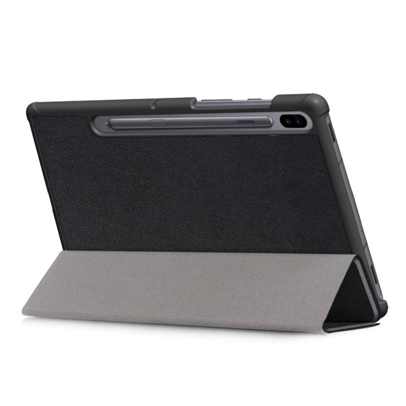 Smart Taske Samsung Galaxy Tab S6 Sort Tredobbelt Penholder