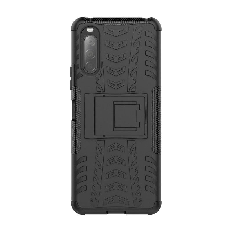 Cover for Sony Xperia 10 II Sort Ultra Premium-Resistent