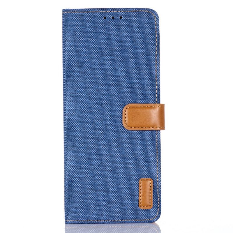 Flip Cover Sony Xperia 10 II Sort Mobilcover Oxford Stof