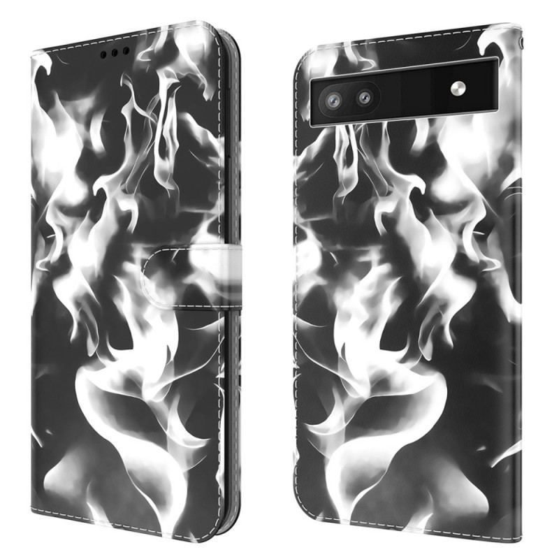 Flip Cover Google Pixel 6A Abstrakt Mønster