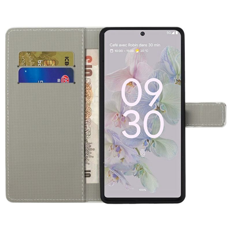 Flip Cover Google Pixel 6A Band Af Ugler