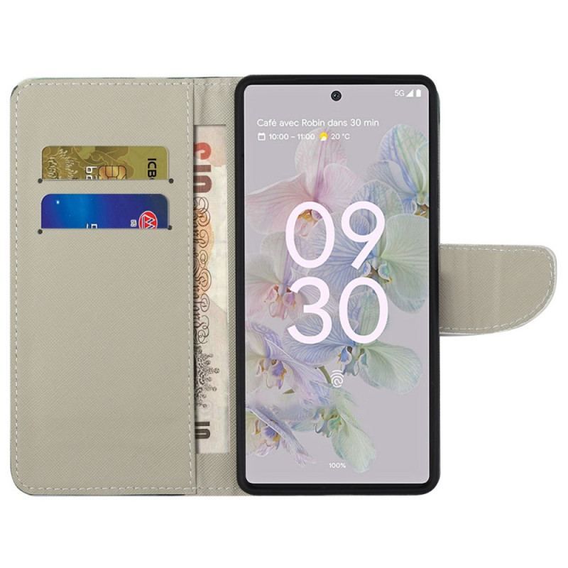 Flip Cover Google Pixel 6A Camouflage