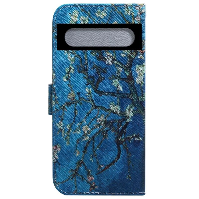 Flip Cover Google Pixel 7 Blomstrende Grene