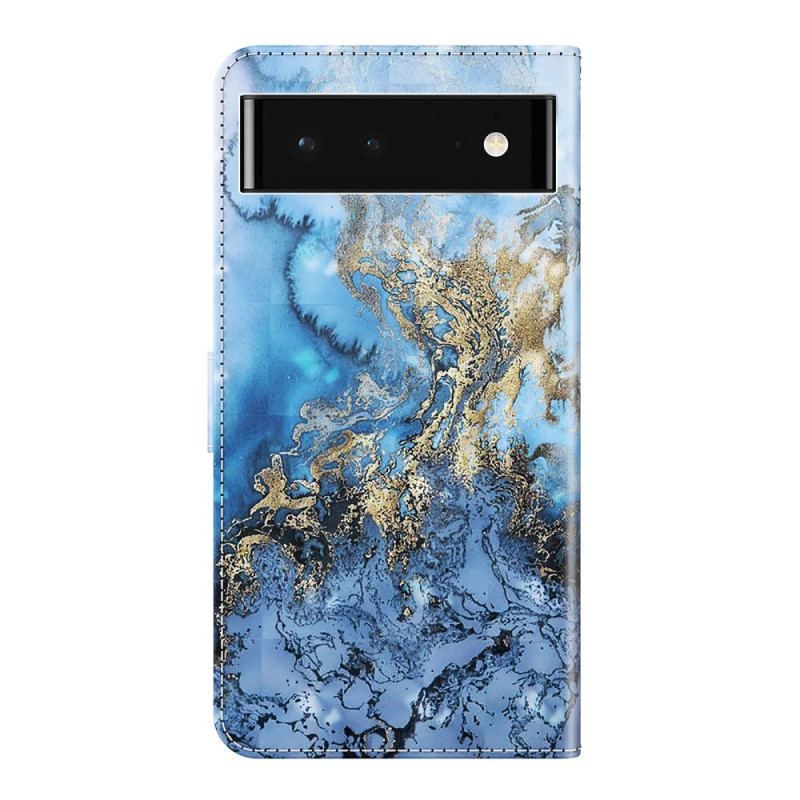 Flip Cover Google Pixel 7 Med Snor Rem Art