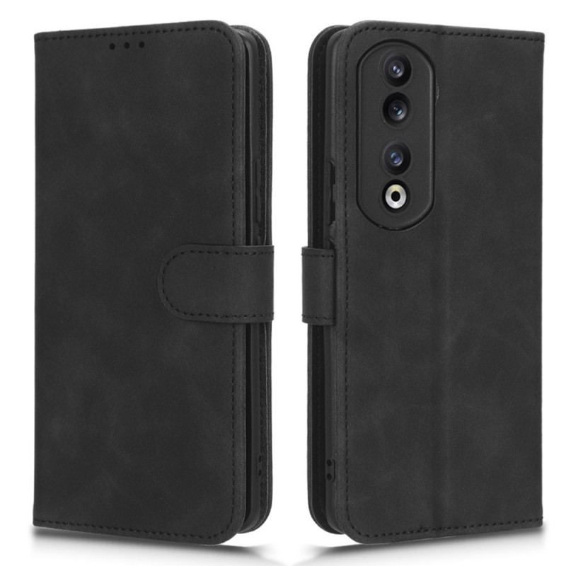 Flip Cover Honor 90 Med Snor Skin-touch-strop