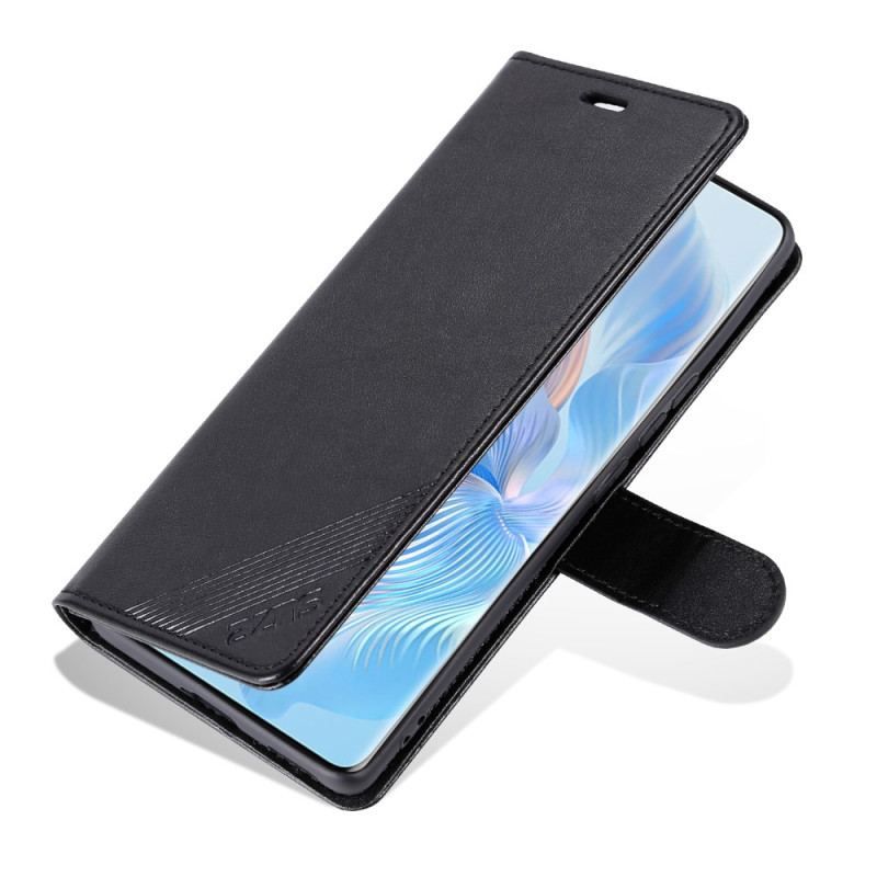 Flip Cover Honor 90 Pro Azns Lædereffekt