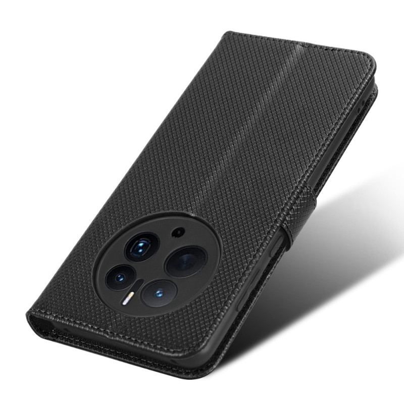 Flip Cover Huawei Mate 50 Pro Med Snor Valg Af Rem