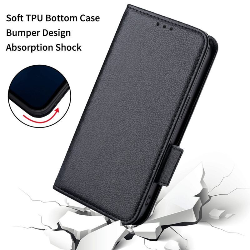 Flip Cover Huawei P60 Pro Finesse Dobbeltlås