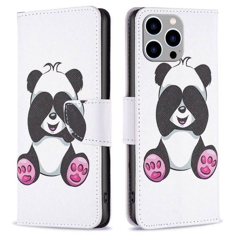 Flip Cover iPhone 14 Pro Max Panda