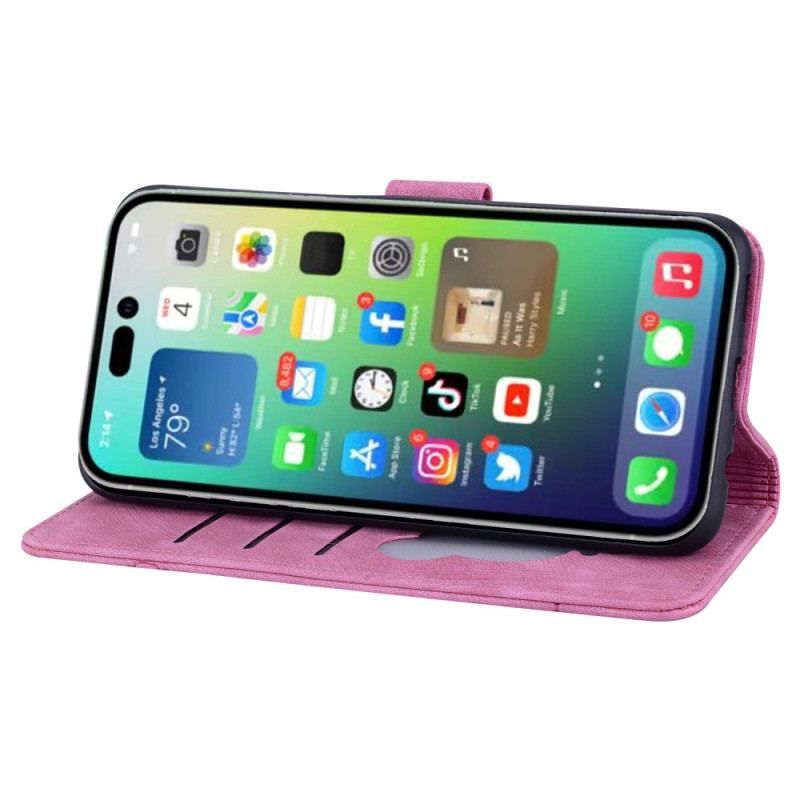 Flip Cover iPhone 15 Pro Max Med Snor Thong Cat Daydream