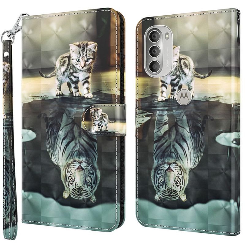 Flip Cover Moto G51 5G Ernest The Tiger