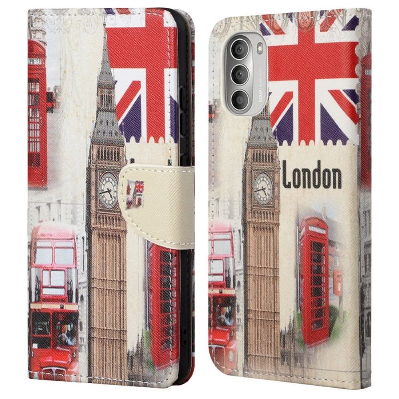 Flip Cover Moto G51 5G London Liv