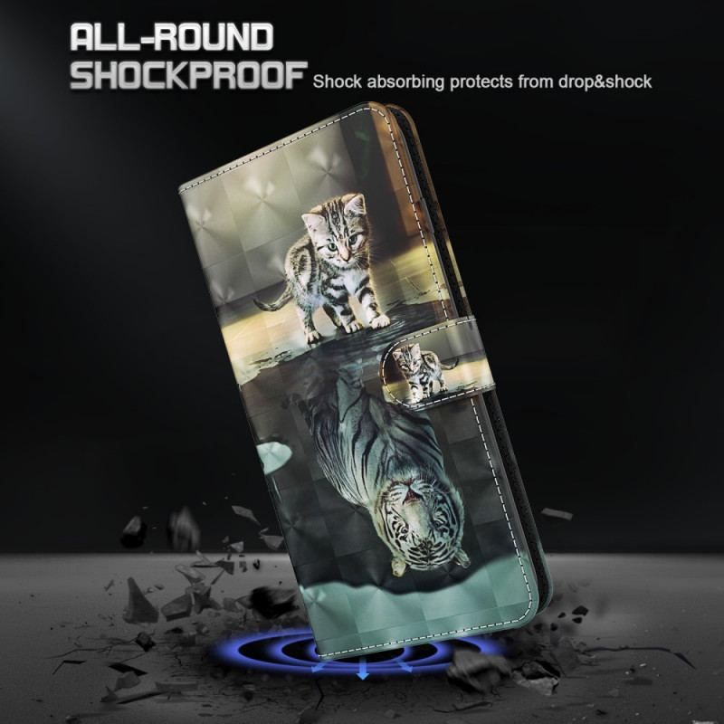 Flip Cover Moto G71 5G Ernest The Tiger