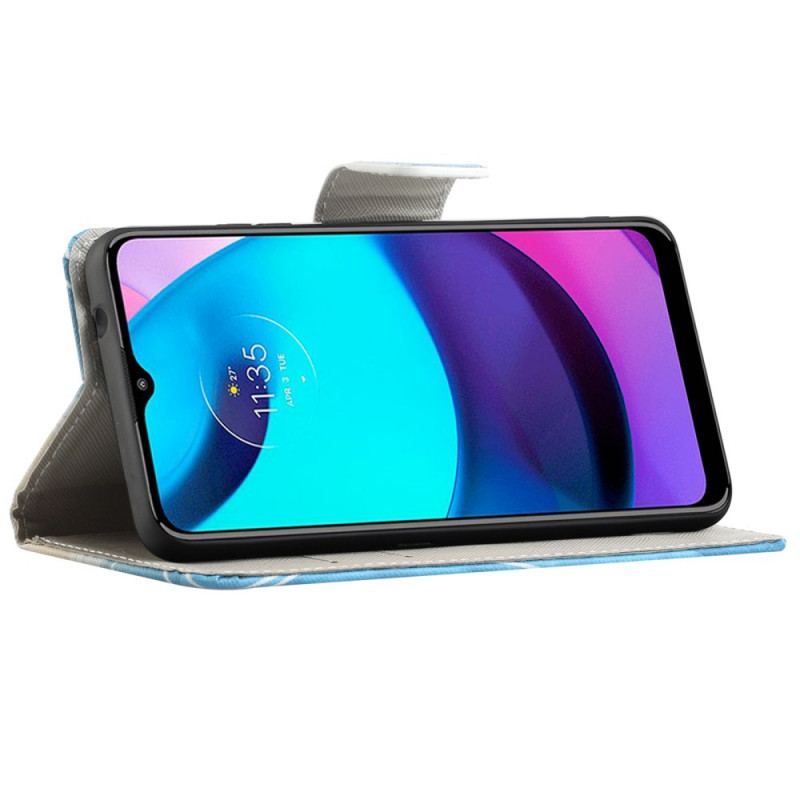 Flip Cover Moto G71 5G Farlig Bjørn