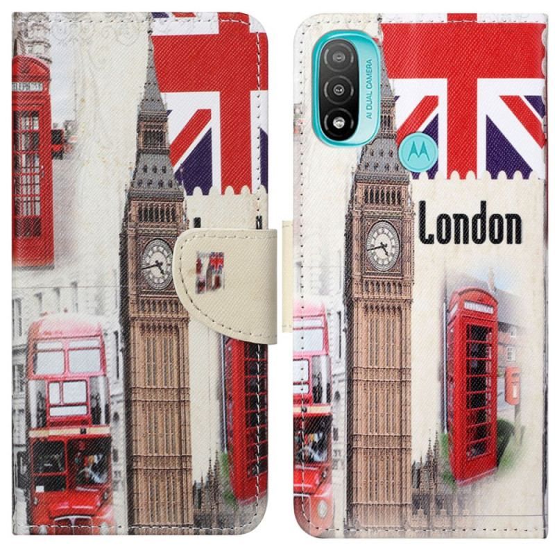 Flip Cover Moto G71 5G London Liv