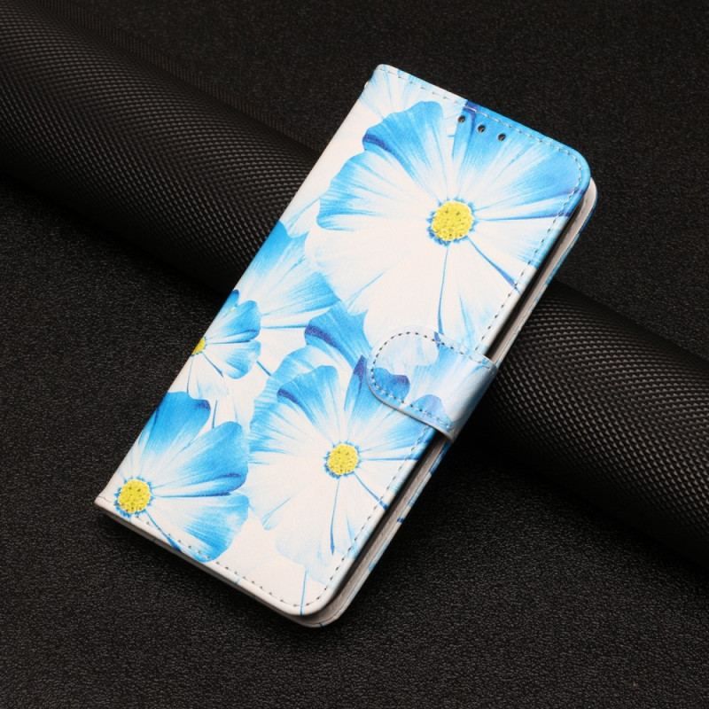 Flip Cover Moto G73 5G Intense Blomster