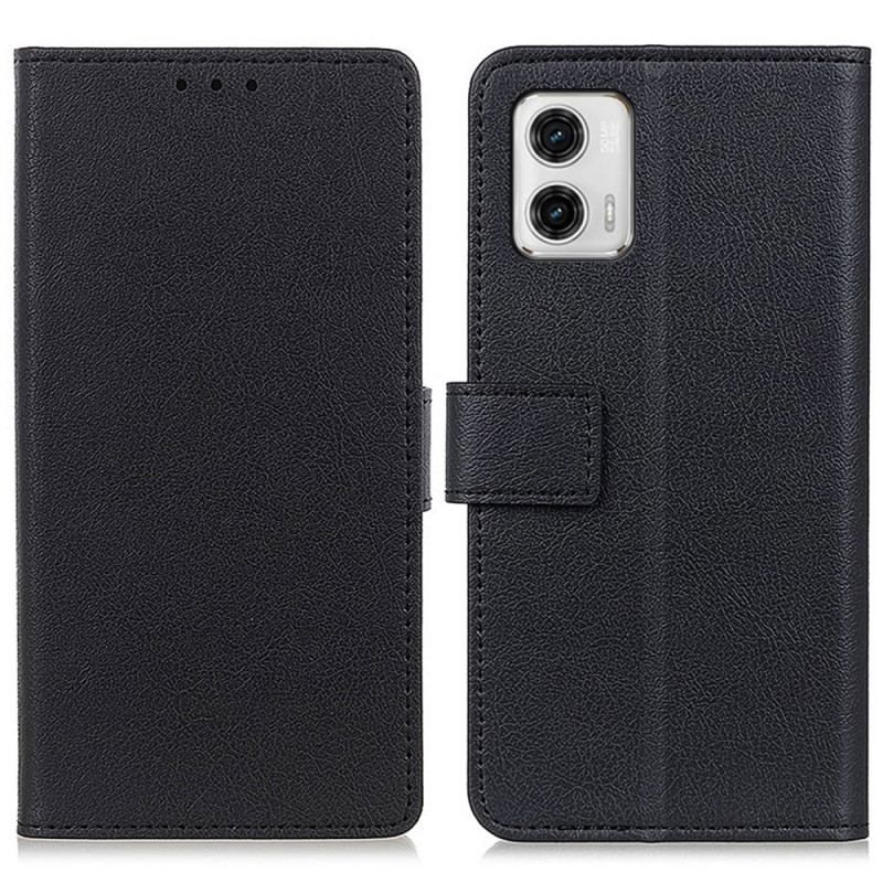 Flip Cover Moto G73 5G Klassisk