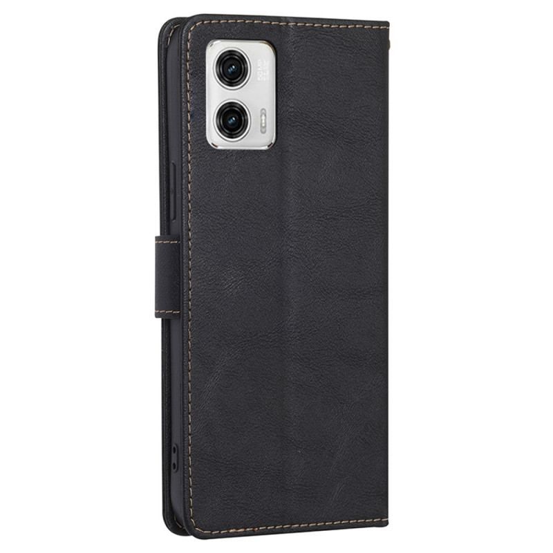 Flip Cover Moto G73 5G Klassisk Rfid