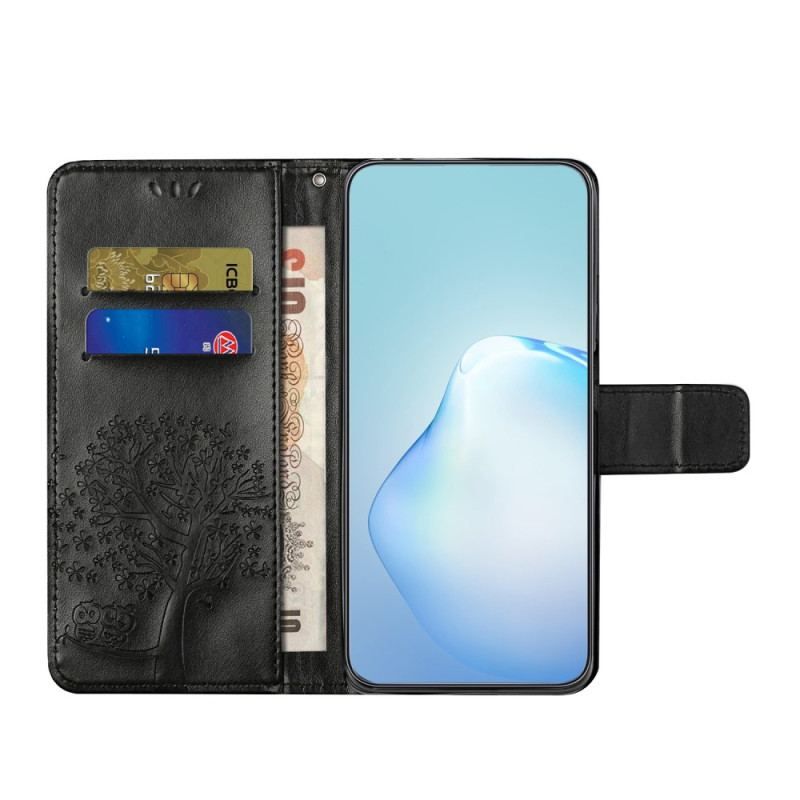 Flip Cover Moto G73 5G Ugletræ