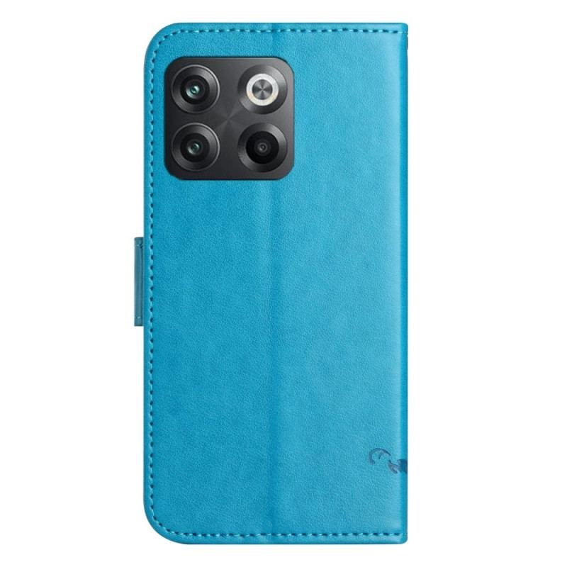 Flip Cover OnePlus 10T 5G Blomstret