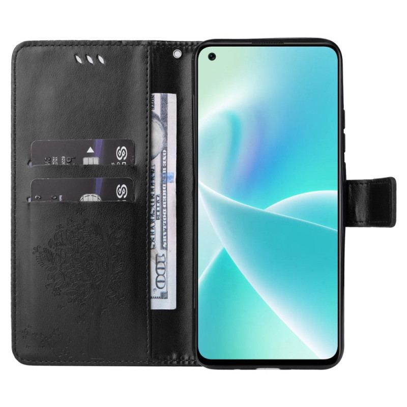 Flip Cover OnePlus Nord 2T 5G Med Snor Remkortholder