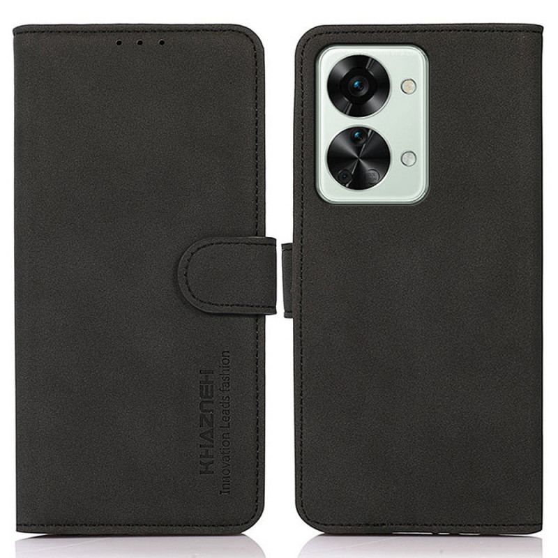 Flip Cover OnePlus Nord 2T 5G Vintage Khazneh I Imiteret Læder