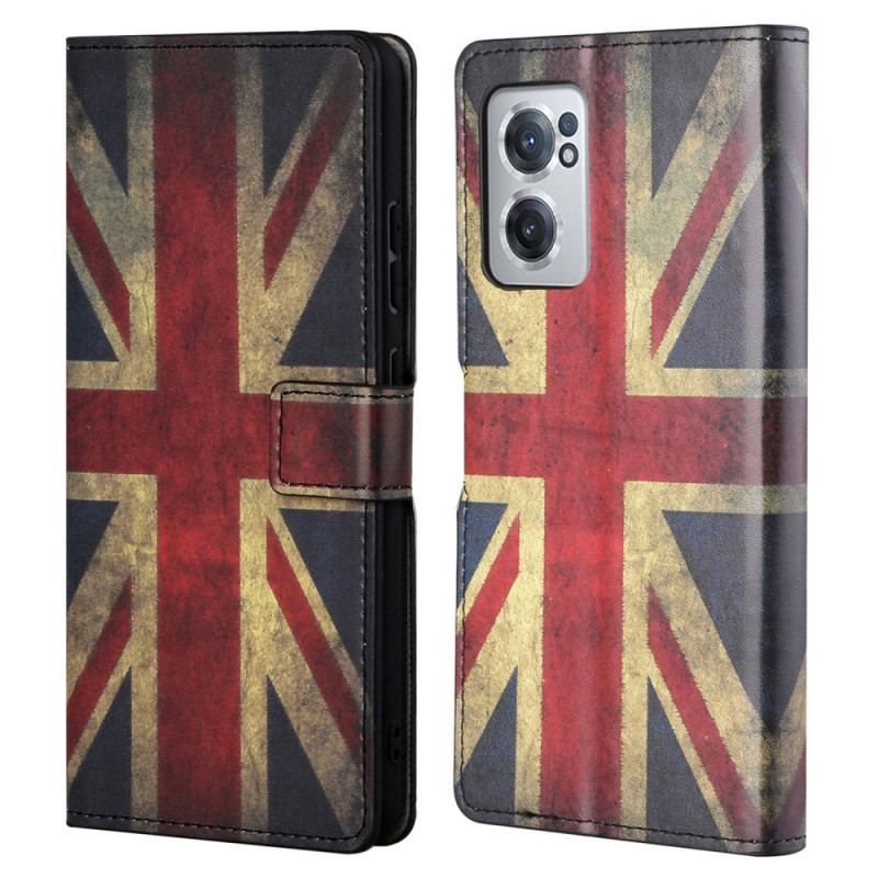 Flip Cover OnePlus Nord CE 2 5G Britisk Flag