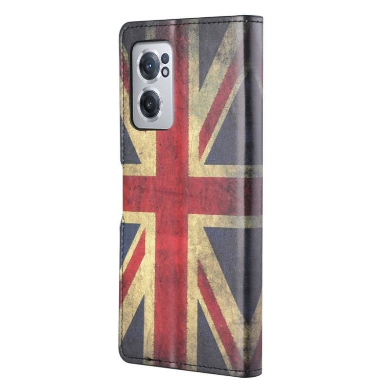 Flip Cover OnePlus Nord CE 2 5G Britisk Flag