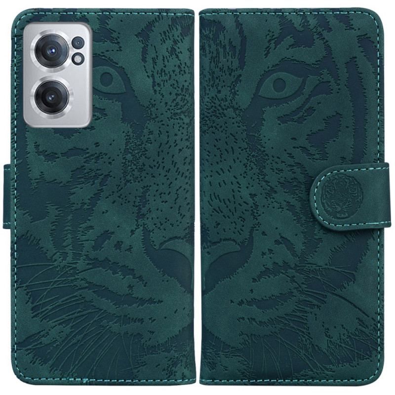 Flip Cover OnePlus Nord CE 2 5G Camoufleret Tiger