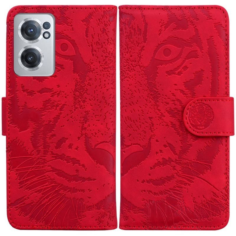 Flip Cover OnePlus Nord CE 2 5G Camoufleret Tiger