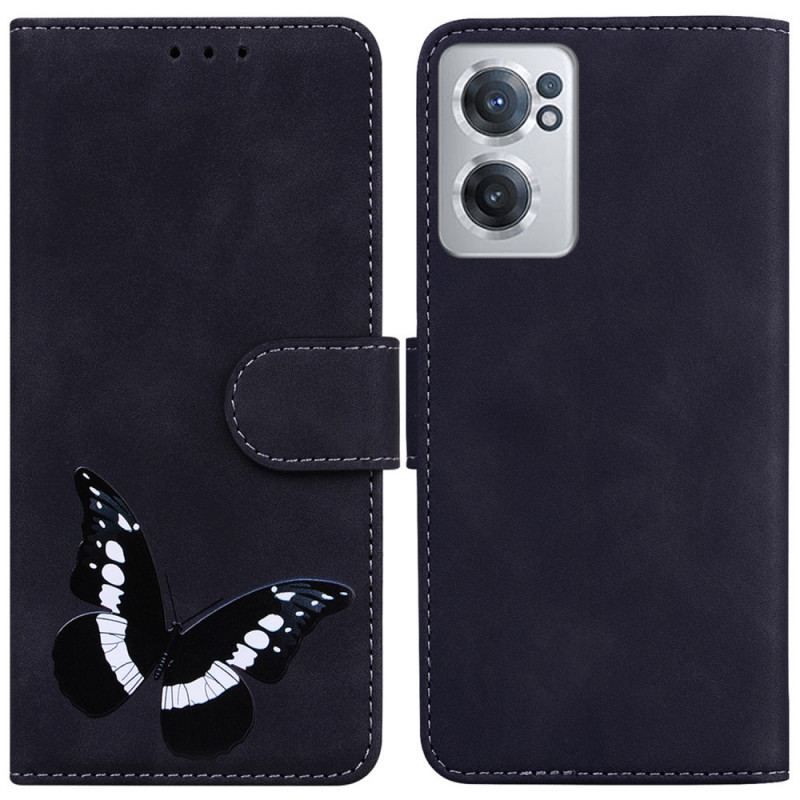 Flip Cover OnePlus Nord CE 2 5G Diskret Sommerfugl