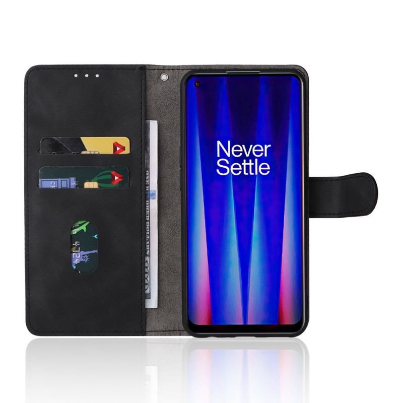 Flip Cover OnePlus Nord CE 2 5G Med Snor Strop Hudtekstur