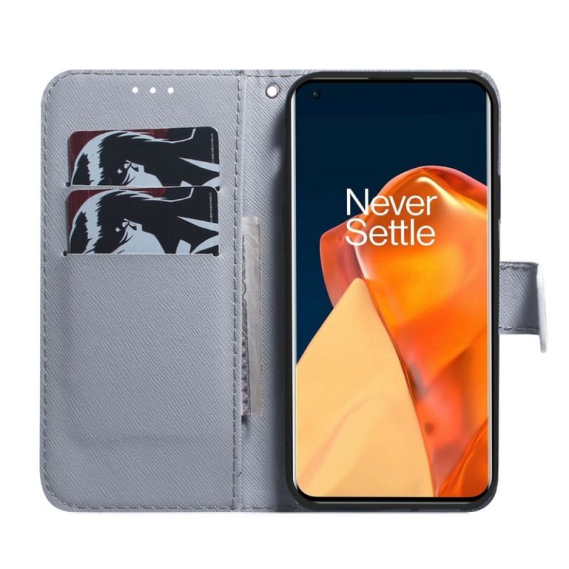 Flip Cover OnePlus Nord CE 2 5G Mørnet Mops