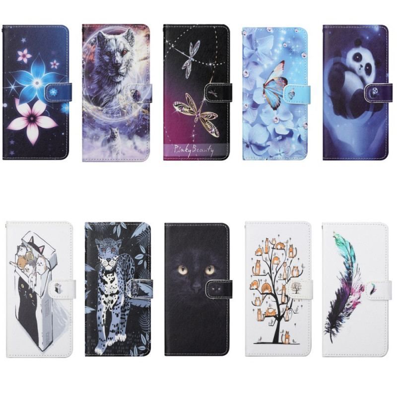 Flip Cover OnePlus Nord CE 2 5G Natleopard