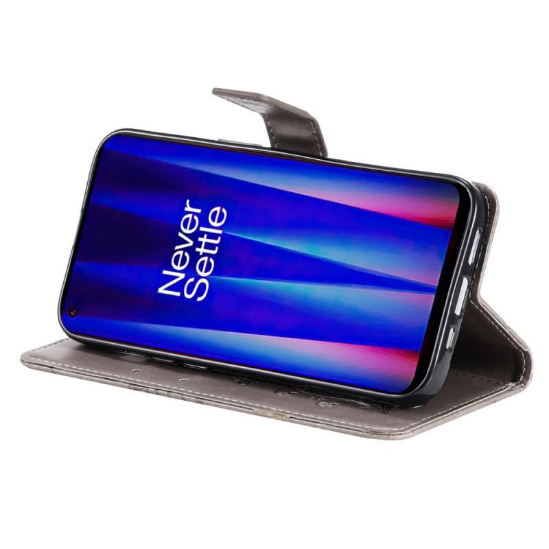 Flip Cover OnePlus Nord CE 2 5G Sommerfugletryk