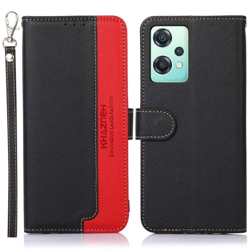 Flip Cover OnePlus Nord CE 2 Lite 5G Lychee Style Rfid