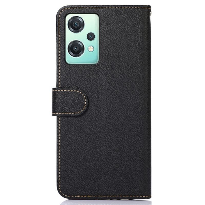 Flip Cover OnePlus Nord CE 2 Lite 5G Lychee Style Rfid