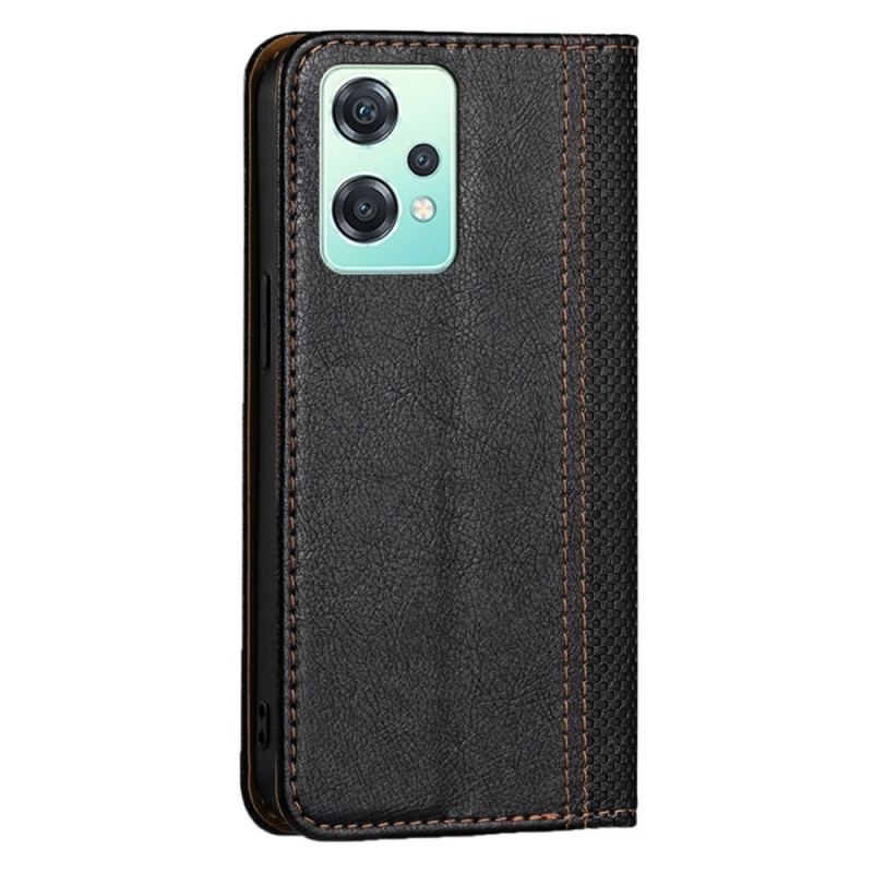 Flip Cover OnePlus Nord CE 2 Lite 5G Vintage-stil