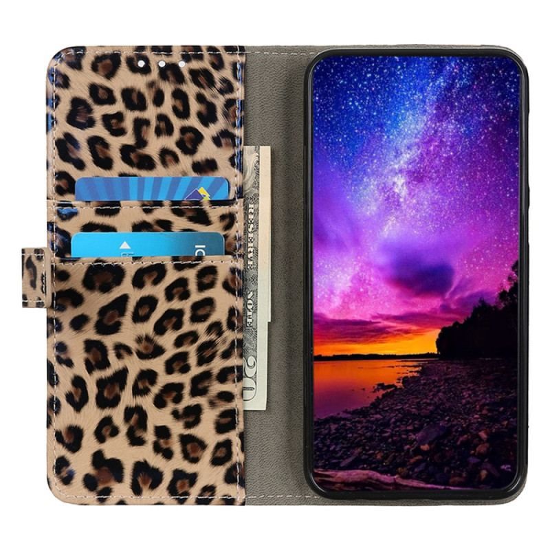 Flip Cover OnePlus Nord CE 3 Lite 5G Leopard