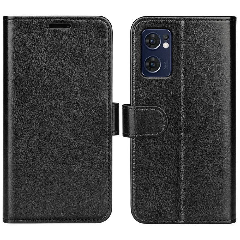 Flip Cover Oppo Find X5 Lite Vintage Læder Stil