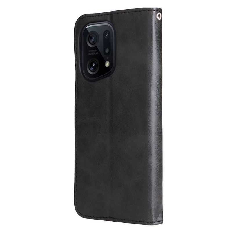 Flip Cover Oppo Find X5 Pro Pung