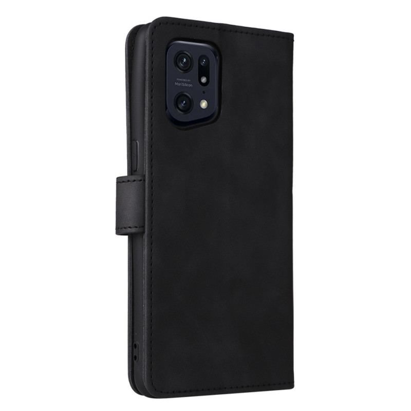 Flip Cover Oppo Find X5 Pro United Vintage