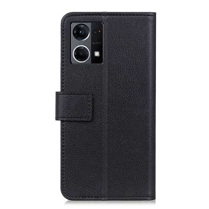 Flip Cover Oppo Reno 7 Klassisk