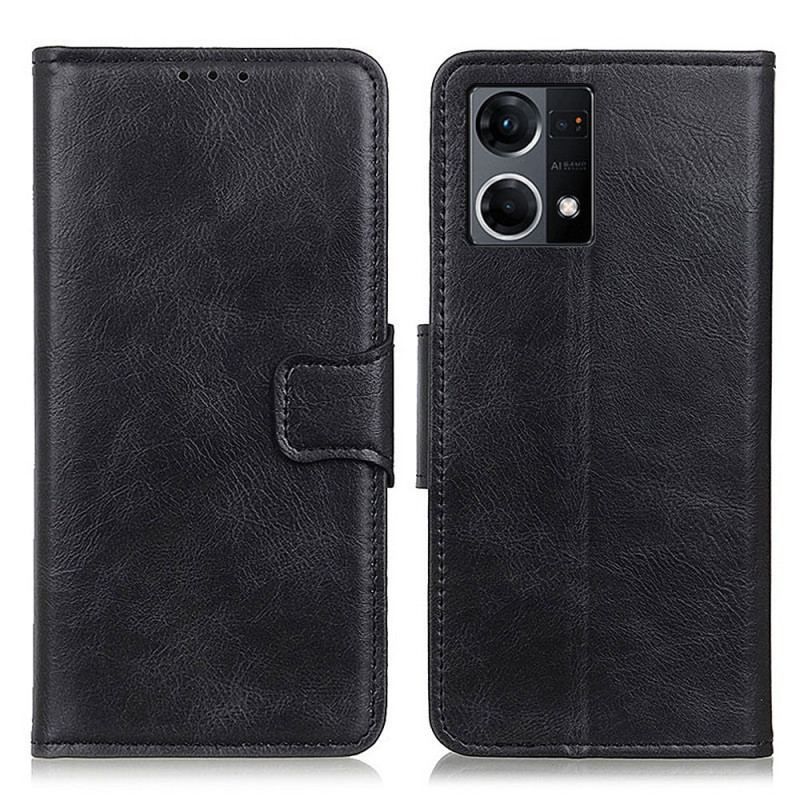 Flip Cover Oppo Reno 7 Vendbar Lås